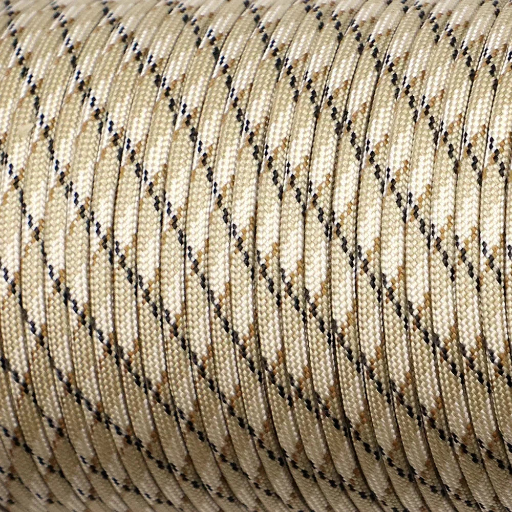 550 Military Paracord 7 Strand 4mm Tactical Parachute Cord Camping Accessories Outdoor Survival DIY Bracelet Rope